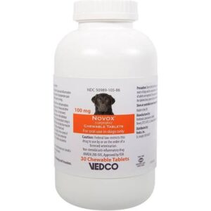 Buy Novox (Carprofen) Chewable 100mg 30 Count